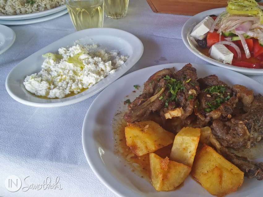 Eat local in Samothrace