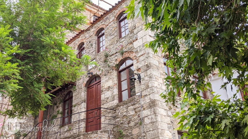The Folk Museum of Chora is in a traditional 19th-century stone house.