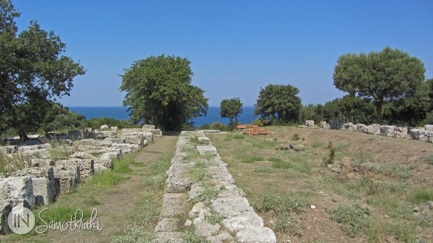 The archaeological site of Samothrace