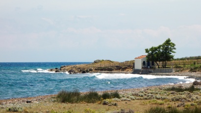 The church of Agia Paraskevi by the sea