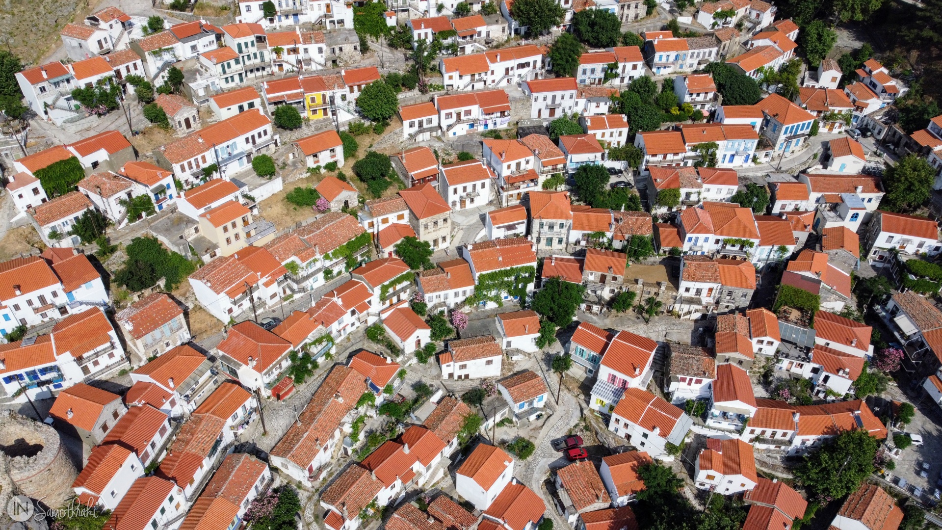 Chora, the perched capital of Samothraki