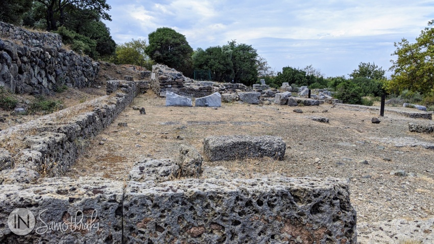 The Neorion, where parts of the ship's marble base can still be seen